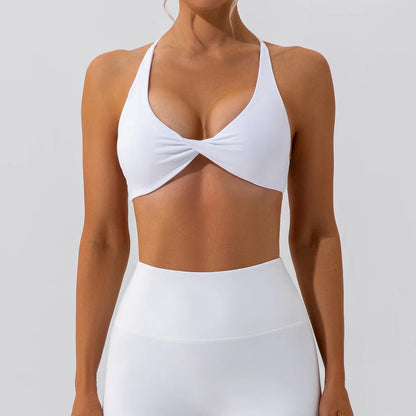 Twist Front Sculpt Bra