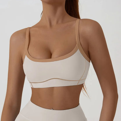 Soft Sculpt Colorblock Bra